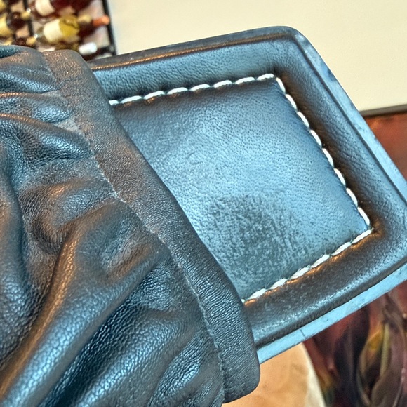 Wandler Mila Puffy Lambskin Flat Sandals Mule Slip-On Black Color Size 38 US 8.5 - Picture 14 of 15